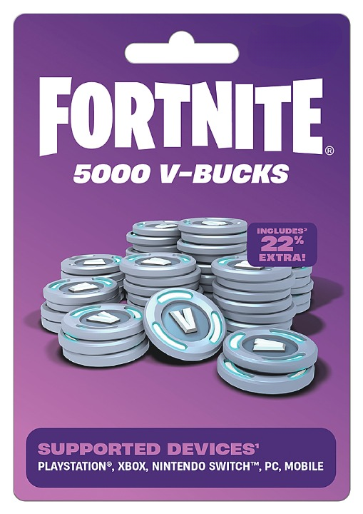 Fortnite 5000 V-Bucks