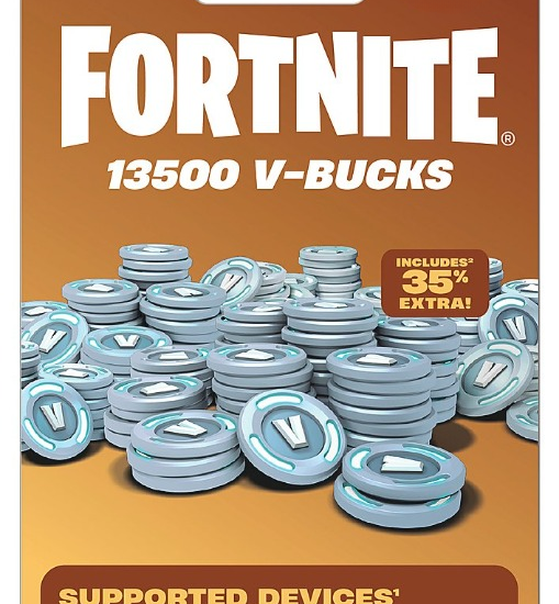 Fortnite v-bucks 13500